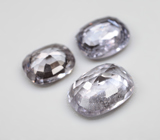 Набор из 3 пастельно-лавандовых шпинелей 2,27 карата