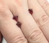 Набор из 3 кристаллов рубиновой шпинели 3,07 карата