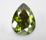 Желтовато-зеленый турмалин 5,06 карата