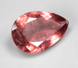 Крупный оранжевато-красный турмалин 6,99 карата