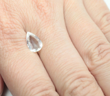 Ограненный лунный камень высокой чистоты 1,42 карата