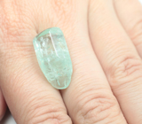 Уральский голубовато-зеленый берилл 22,39 карата