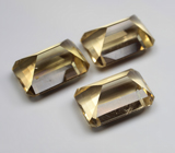 Набор цитринов топовой огранки 31,5 карата