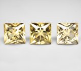 Набор чистейших цитринов португальской огранки 33 карата