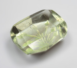 Резной зеленый аметист 10,58 карата