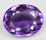 Насыщенный аметист высокой чистоты 15,86 карата