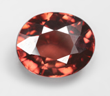 Розово-оранжевый циркон высокой чистоты 3,61 карата