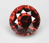 Чистейший розово-оранжевый циркон 2,75 карата