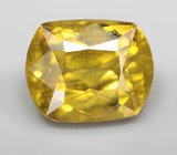 Яркий зеленовато-желтый сфен 1,17 карата