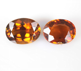 Пусеты с турмалинами 1,56 карата Золото