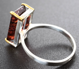 Кольцо с турмалином 5,16 карата Серебро 925