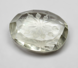 Резной зеленый аметист 10,58 карата