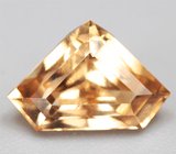 Гессонит гранат авторской огранки 1,6 карата