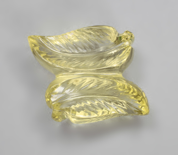 Яркий резной цитрин 8,09 карата