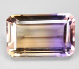 Чистейший крупный контрастный аметрин 13,25 карата