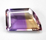 Крупный контрастный аметрин 13,23 карата