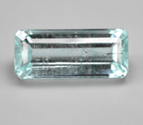 Аквамарин редкой огранки 6,31 карата