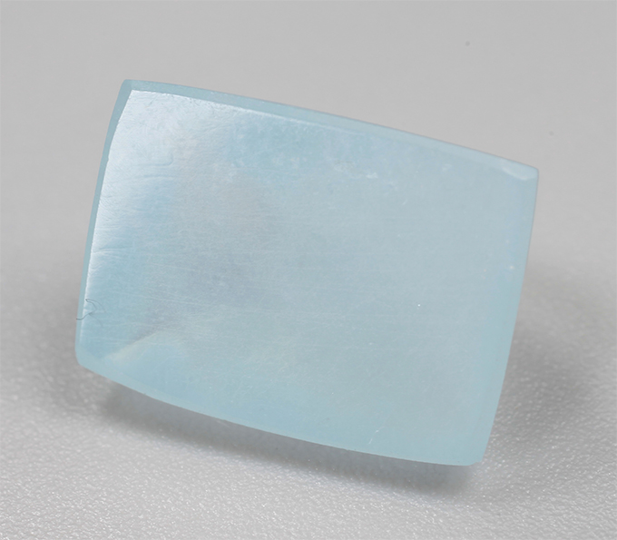 Забайкальский аквамарин огранки «сахарная голова» 5,02 карата