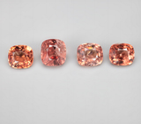 Набор из 4 шпинелей 2,5 карата