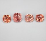 Набор из 4 шпинелей 2,5 карата