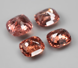 Набор из 4 шпинелей 2,5 карата