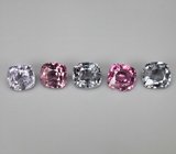 Набор из 5 шпинелей 5,1 карата
