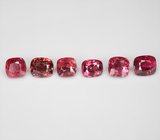 Набор из 6 шпинелей 5,65 карата