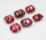 Набор из 6 шпинелей 5,65 карата