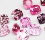 Крупный набор из 12 шпинелей 7,87 карата