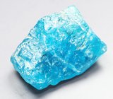 Неограненный "неоновый" апатит 9,65 карата