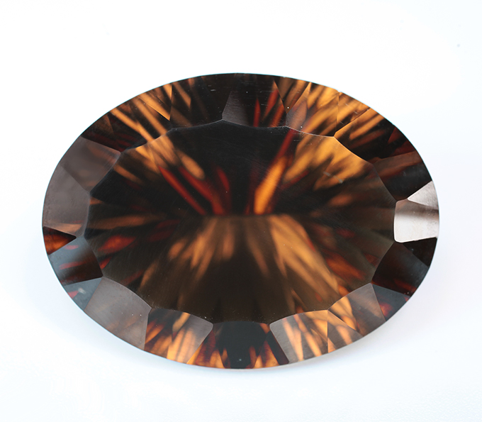 Чистейший крупный дымчатый кварц 36 карата