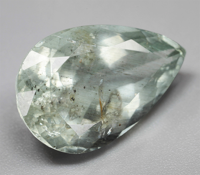 Голубовато-зеленый берилл 10,46 карата