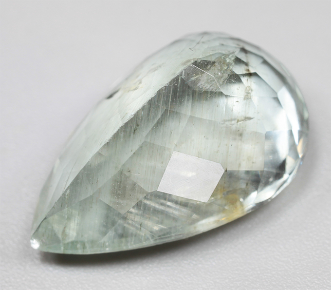 Голубовато-зеленый берилл 10,46 карата