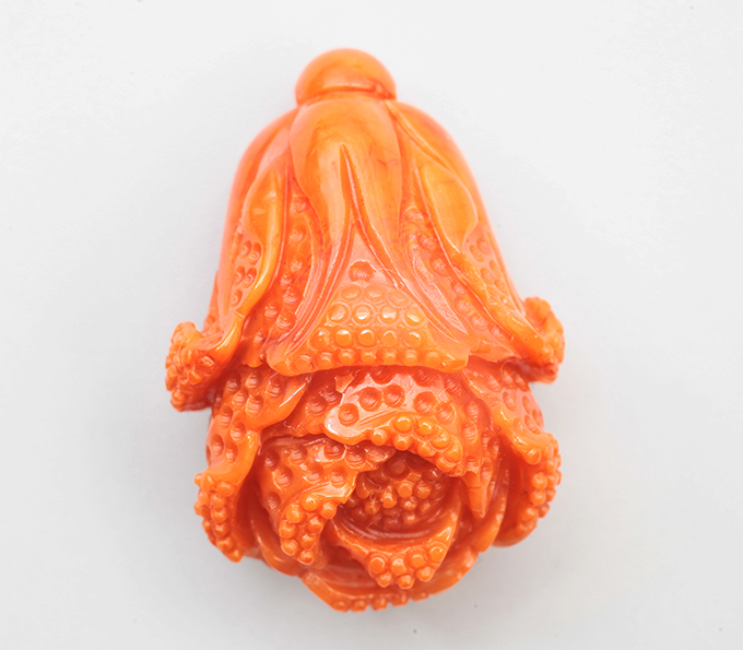 Крупный резной агат 41,13 карата