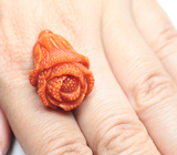 Крупный резной агат 41,13 карата