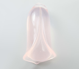 Крупный! Резной розовый кварц 109,4 карата