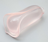 Крупный! Резной розовый кварц 109,4 карата