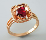 Кольцо с рубином