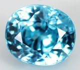 Чистейший голубой циркон 5,75 карат