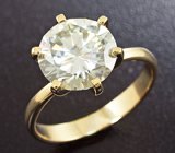 Кольцо с муассанитом