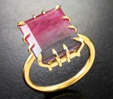 Кольцо с арбузным турмалином 8,75 карата