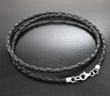 Плетеный шнур из телячьей кожи