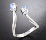 Кольцо с лунным камнем 1,8 карата