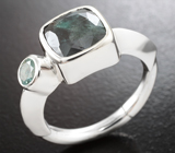 Кольцо с уральскими александритами 3,69 карата