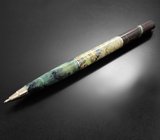 Ручка со змеевиком, аушкульской и сибайской яшмой