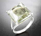 Кольцо с крупным диаспором со сменой цвета 14,04 карата