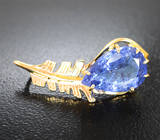 Кулон с танзанитом 4,55 карата