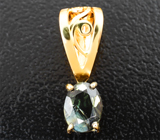 Кулон с редким корнерупином 0,71 карата