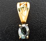 Кулон с редким корнерупином 0,71 карата