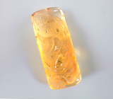 Крупный резной цитрин 62,5 карата